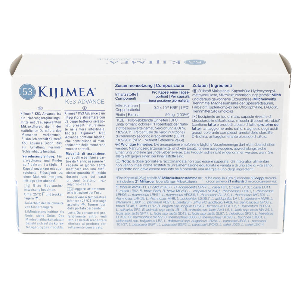 KIJIMEA K53 Advance Kapseln