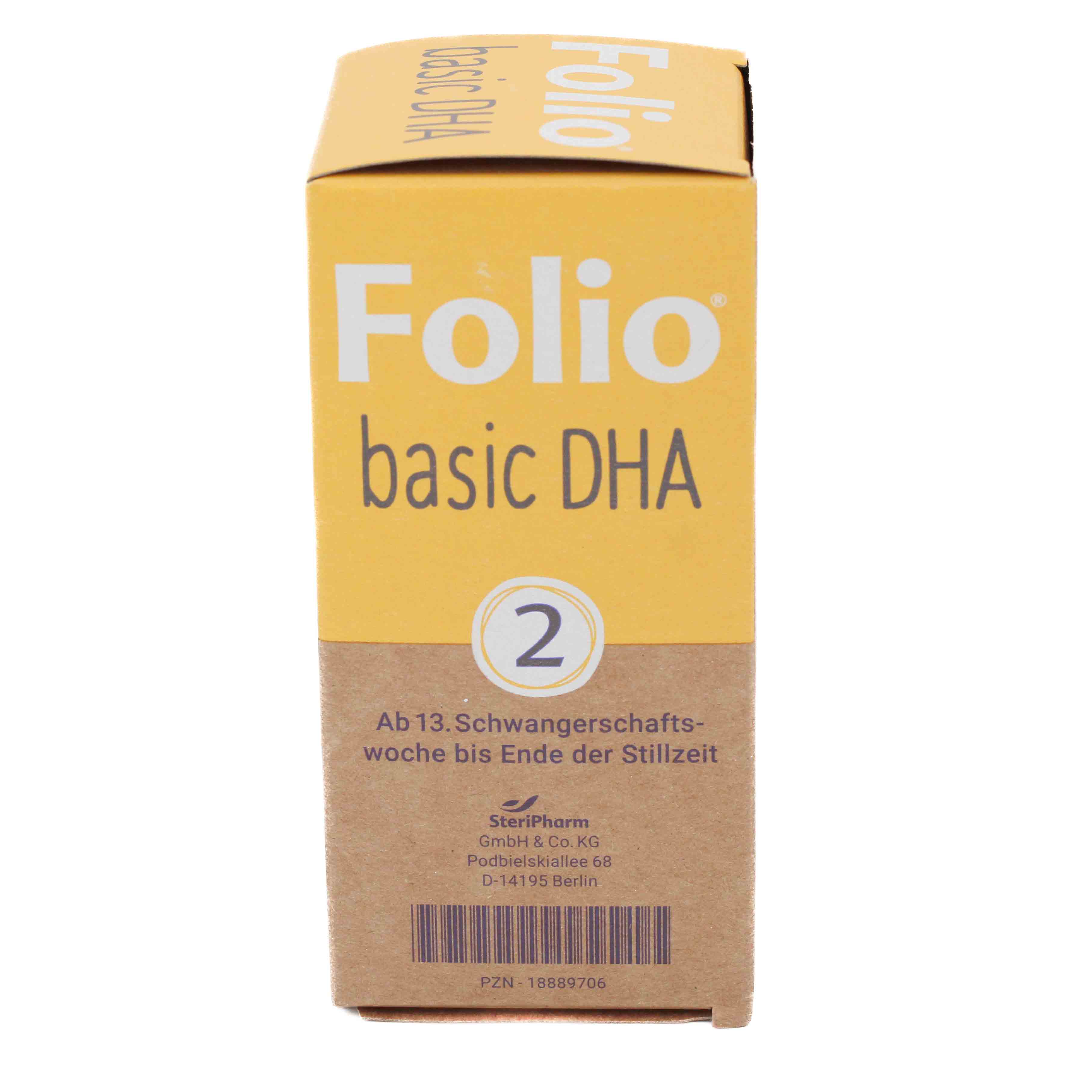 FOLIO 2 basic DHA Hartkapseln