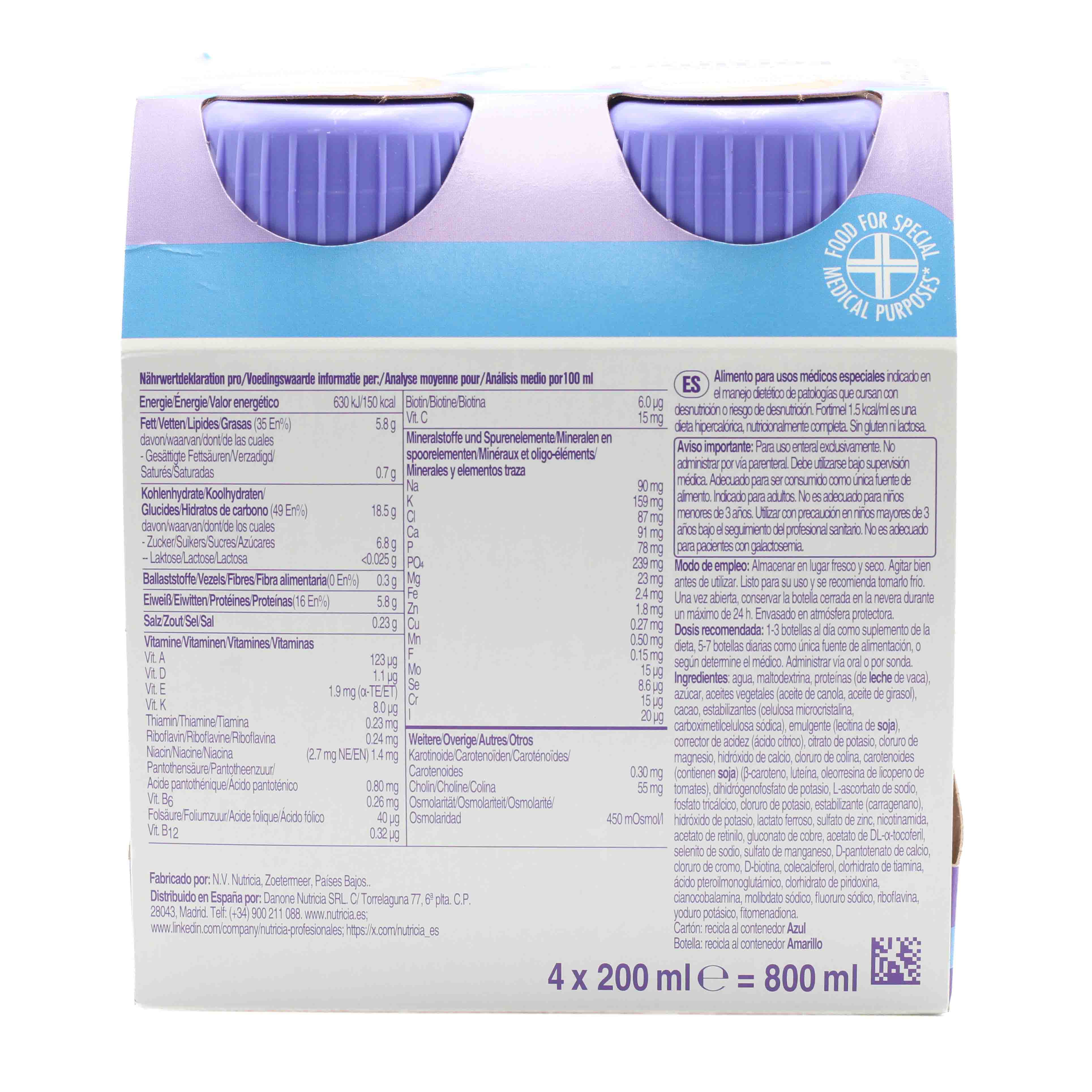 FORTIMEL 1.5 kcal Schokolade