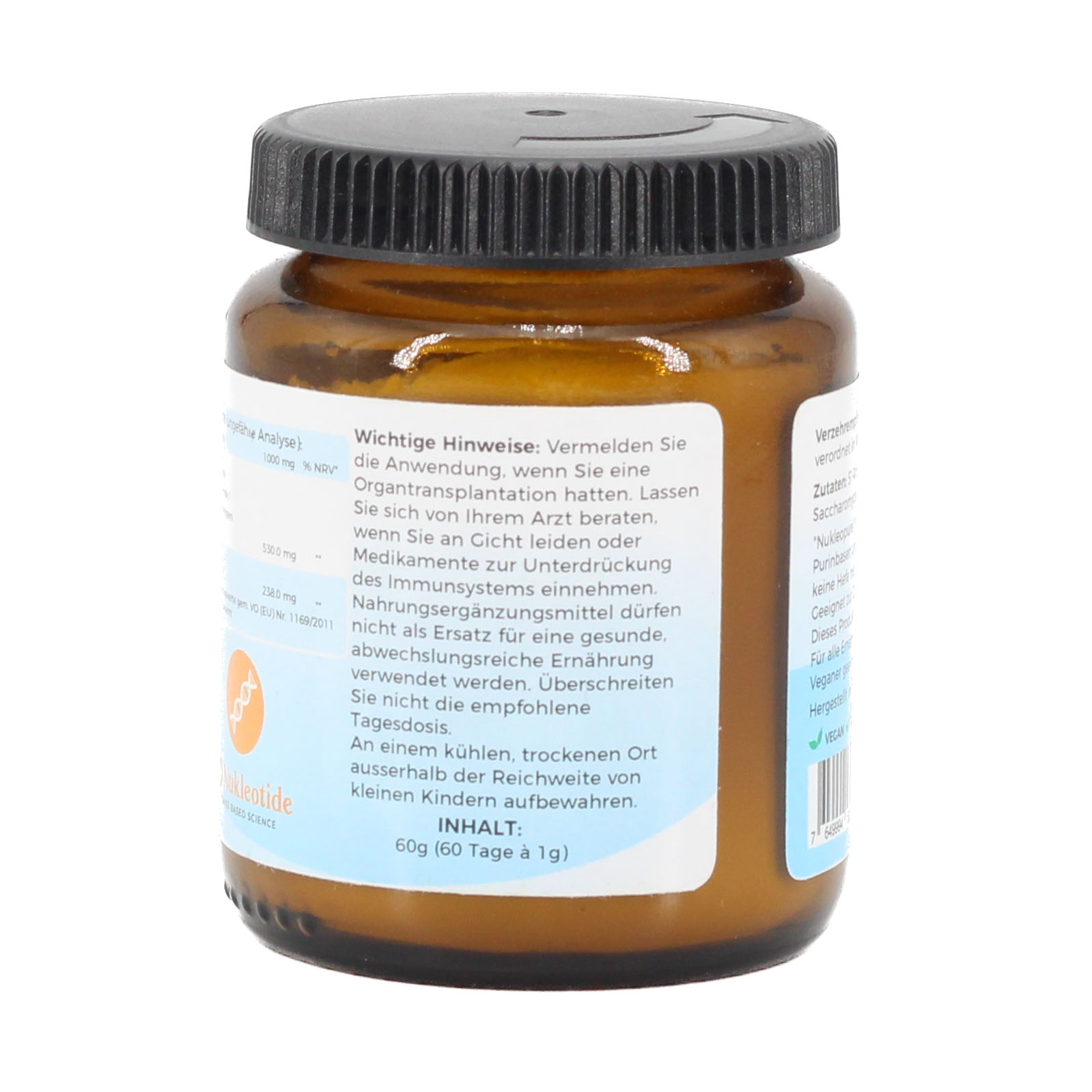 NUKLEOPURE VeganaNatura NutraMedix Plv.Sus.-Herst.