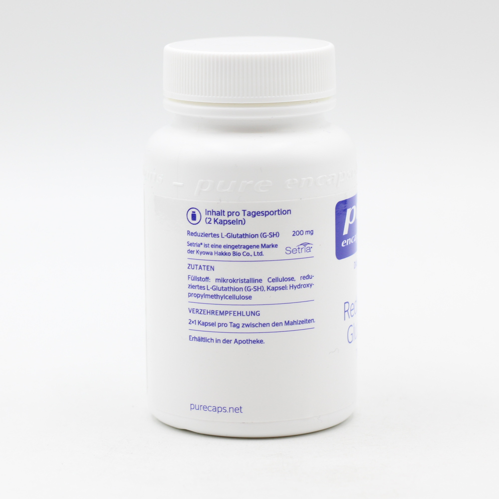PURE ENCAPSULATIONS reduziertes Glutathion Kapseln