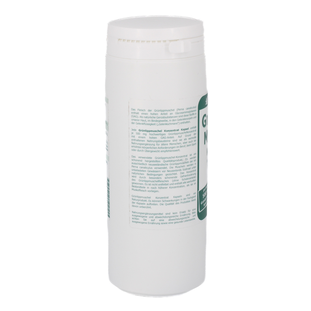 GRÜNLIPPMUSCHEL 500 mg Konzentrat Kapseln