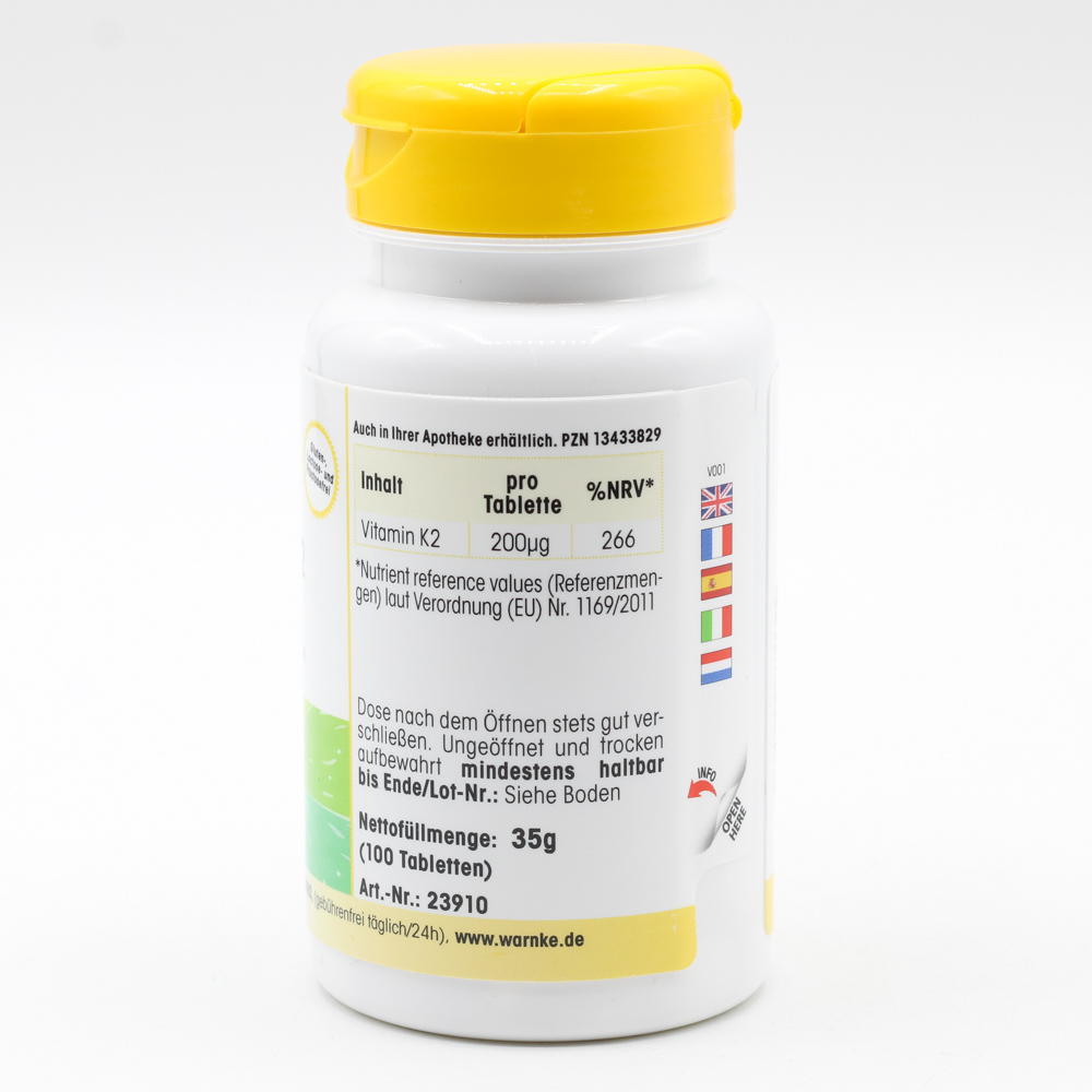 VITAMIN K2 200 μg Tabletten