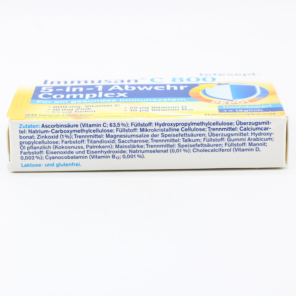 TETESEPT Immusan C 800 5in1 Abwehr Complex Tabl.