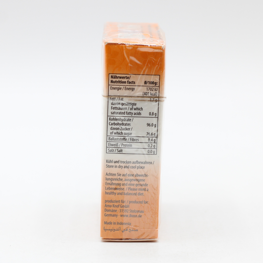 IBONS Ingwer Orange Box Kaubonbons