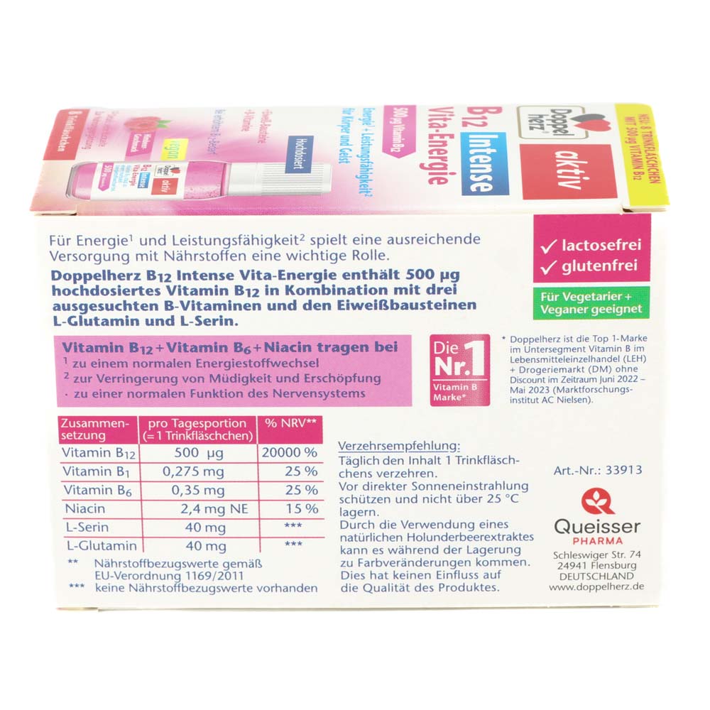 DOPPELHERZ B12 Intense Vita-Energie Trinkfl.