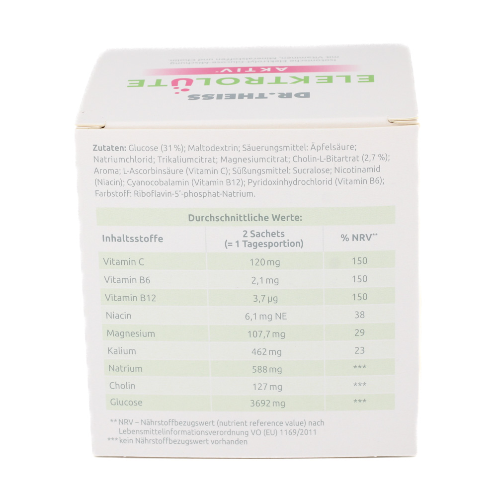 DR.THEISS Elektrolüte AKTIV Pulver Sachets