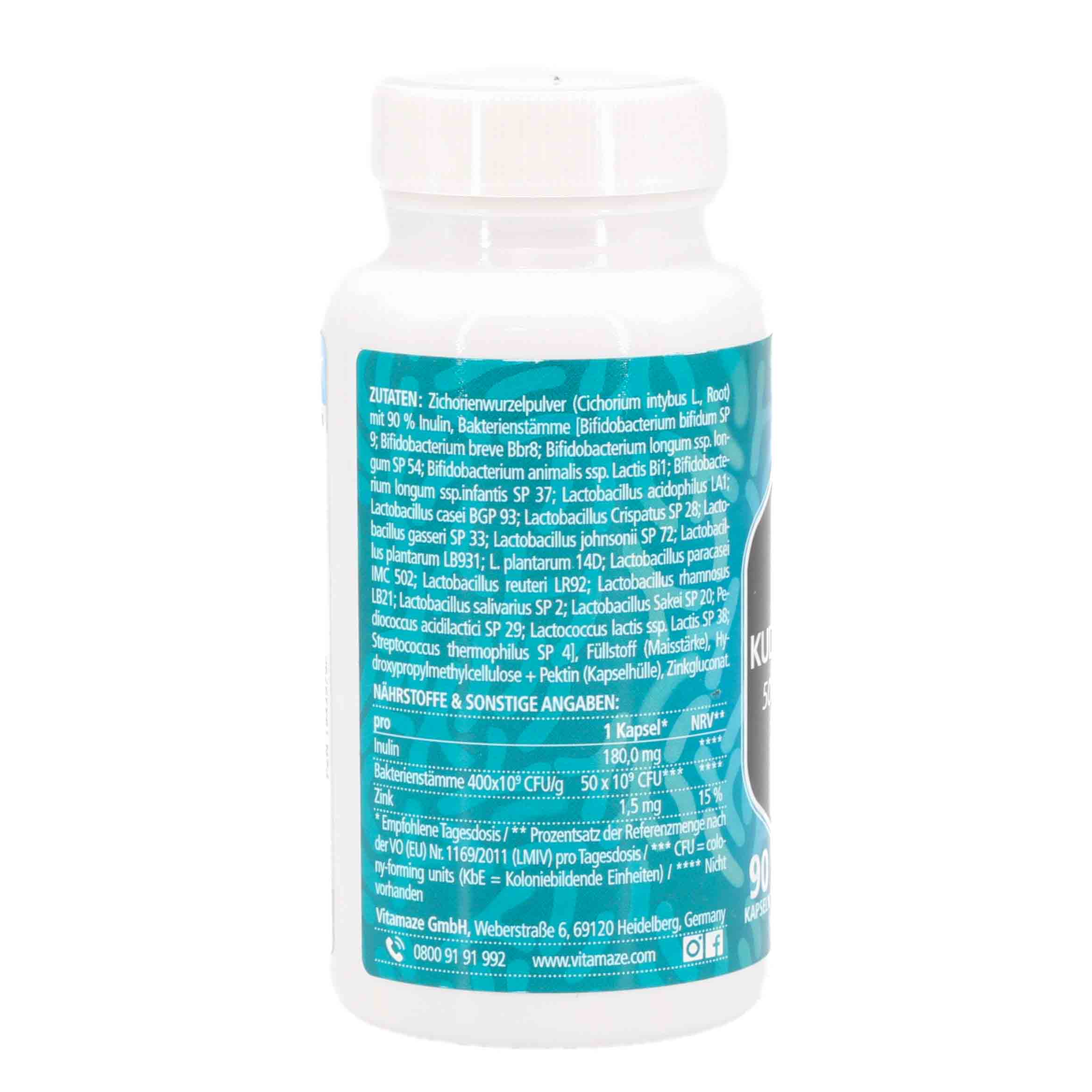 KULTUREN Komplex 20 Darmbakter.50 Mrd KBE veg.Kps.