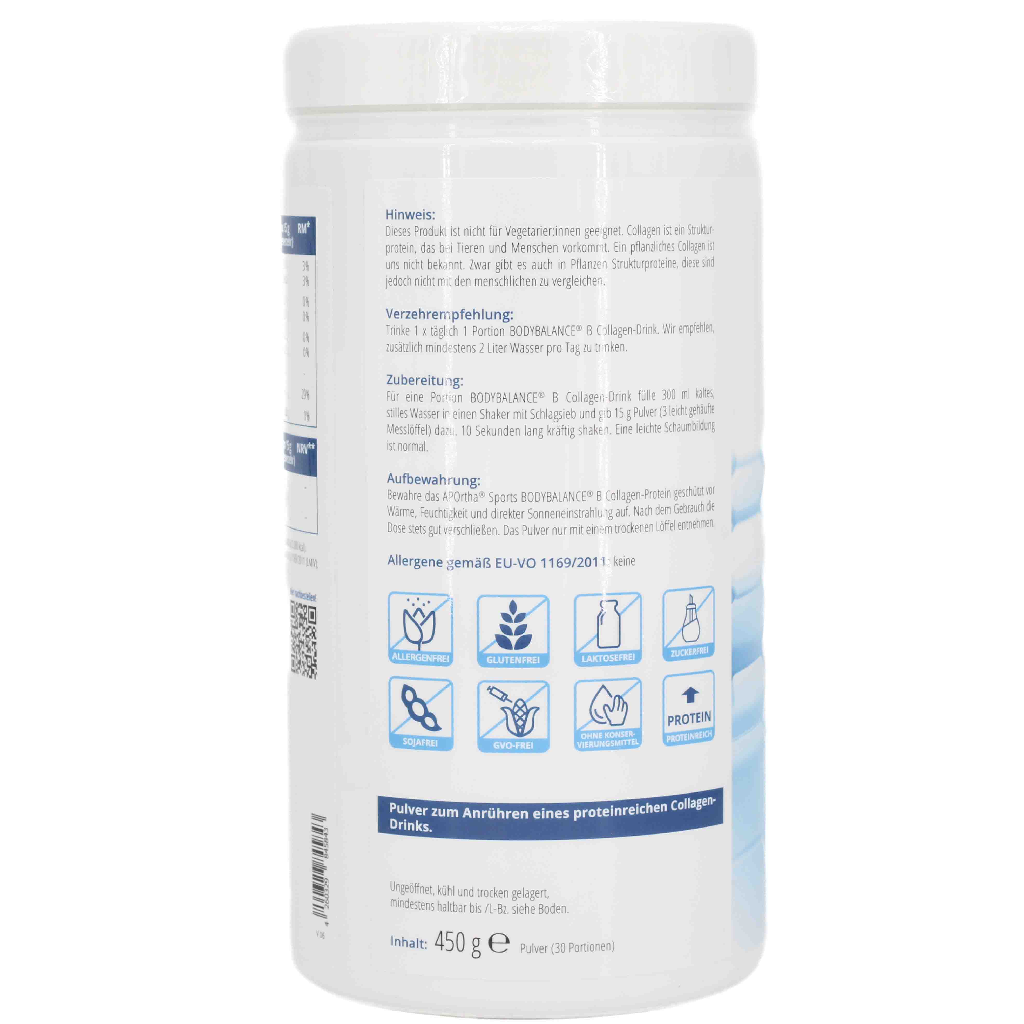 APORTHA SPORTS Collagen Protein-Drink BODYBALANCE