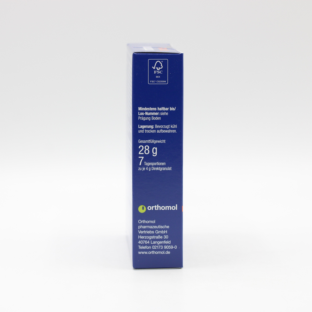 ORTHOMOL Immun Direktgranulat Himbeer/Menthol