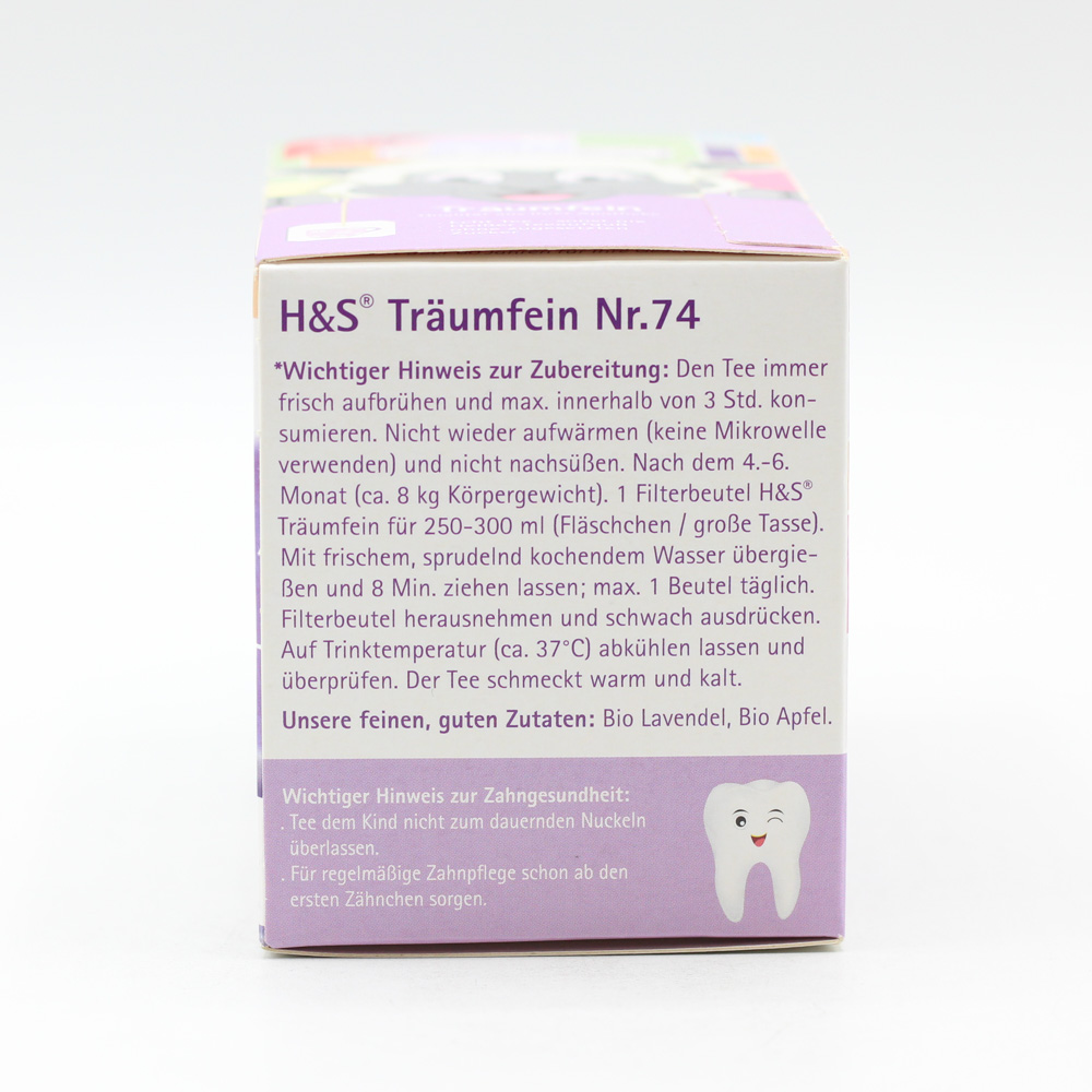 H&S Bio Baby- u.Kindertee Träumfein Filterbeutel