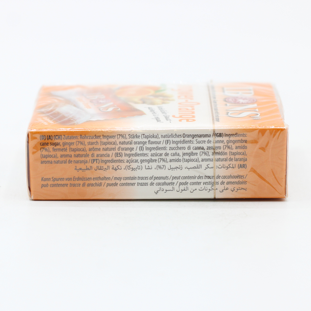 IBONS Ingwer Orange Box Kaubonbons