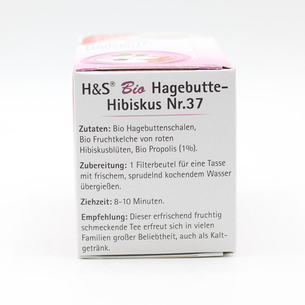 H&S Bio Hagebutte-Hibiskus Filterbeutel