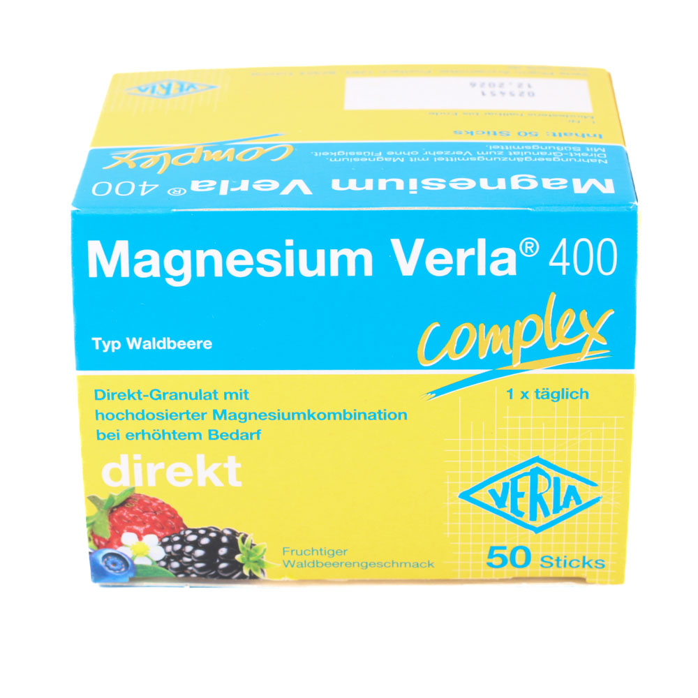 MAGNESIUM VERLA 400 Waldbeere Direkt-Granulat