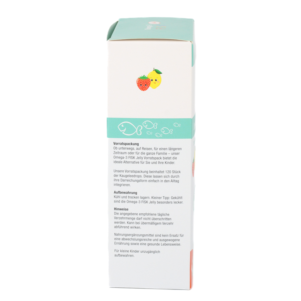 NORSAN Omega-3 FISK Jelly f.Kinder Drag.Vorratspa.