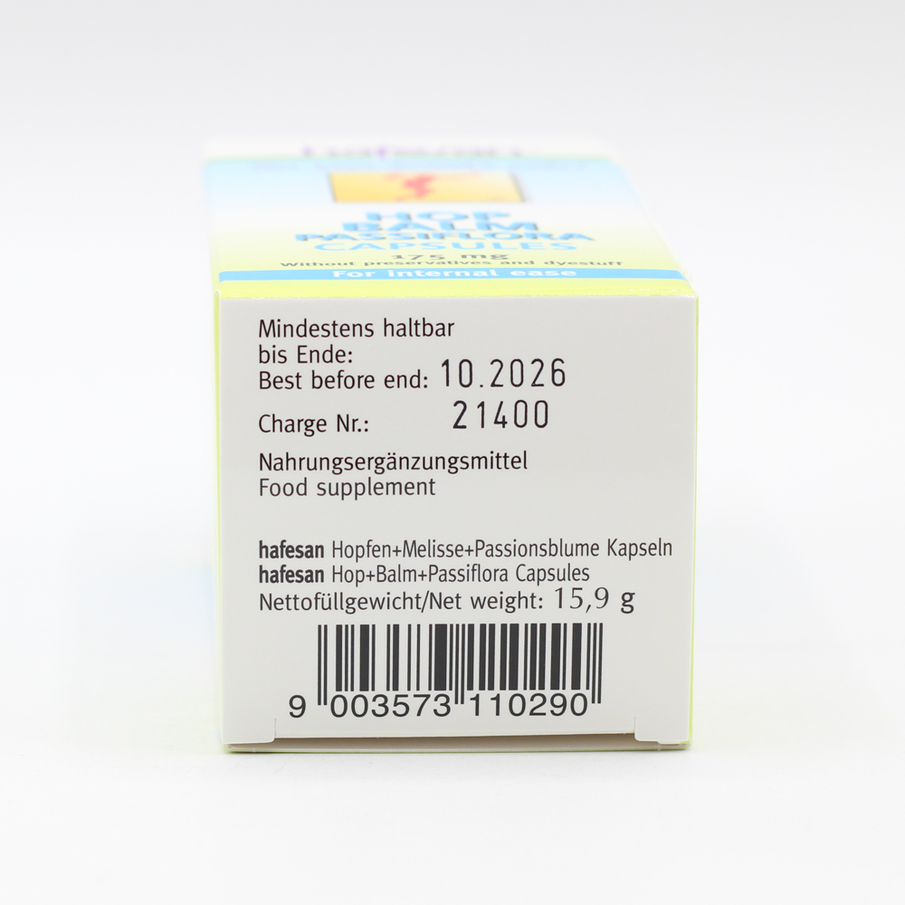 HAFESAN Hopfen+Melisse+Passionsblume Kapseln