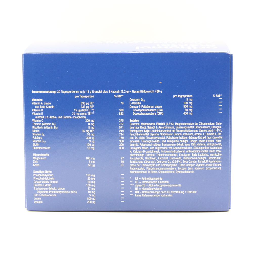 ORTHOMOL mental Granulat/Kapseln 30 Tage Kombip.