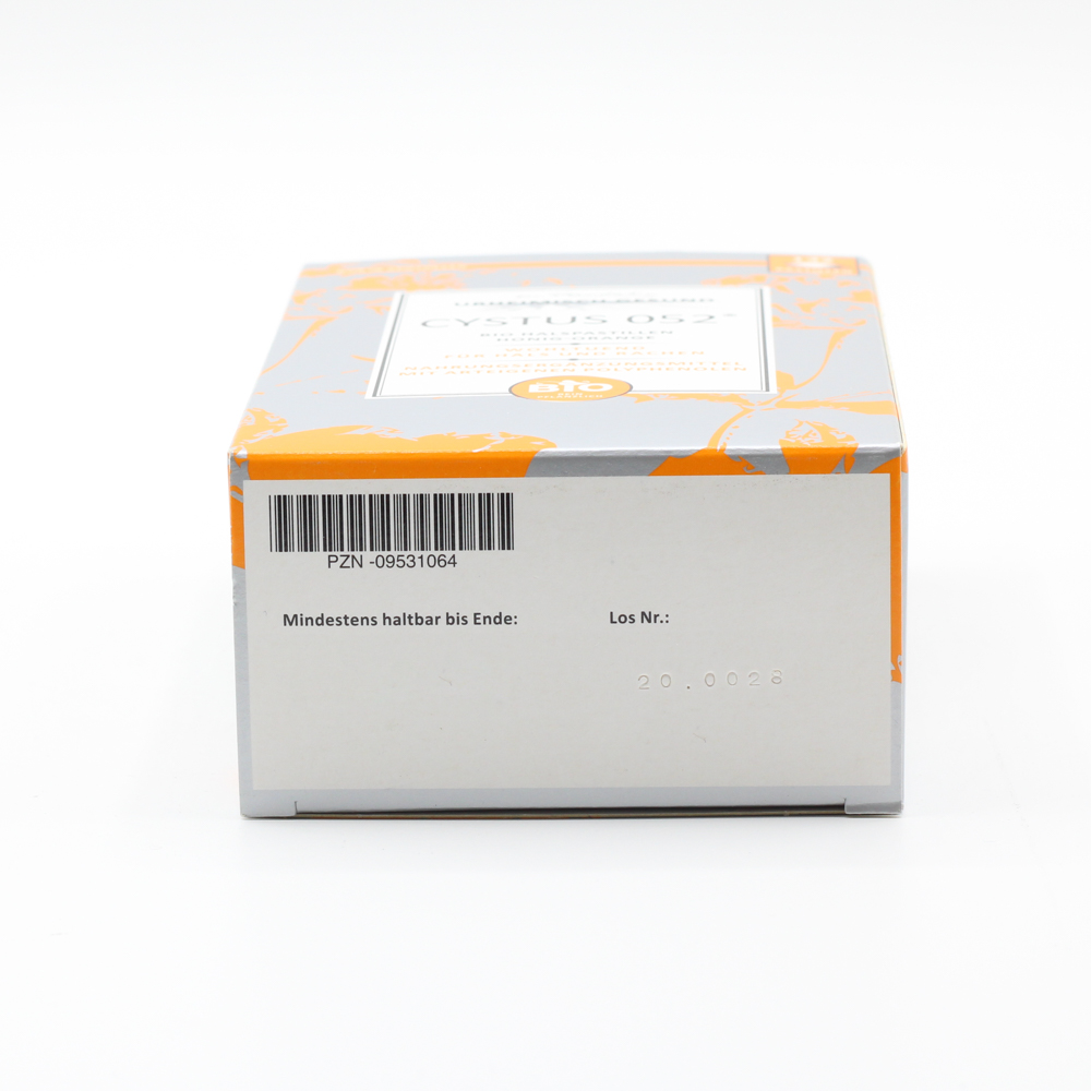 CYSTUS 052 Bio Halspastillen Honig Orange