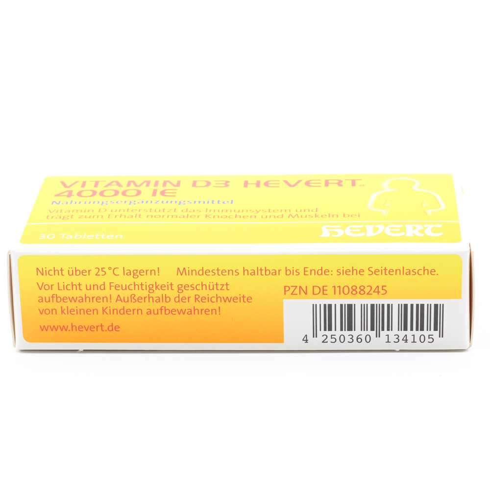 VITAMIN D3 HEVERT 4000 I.E. Tabletten