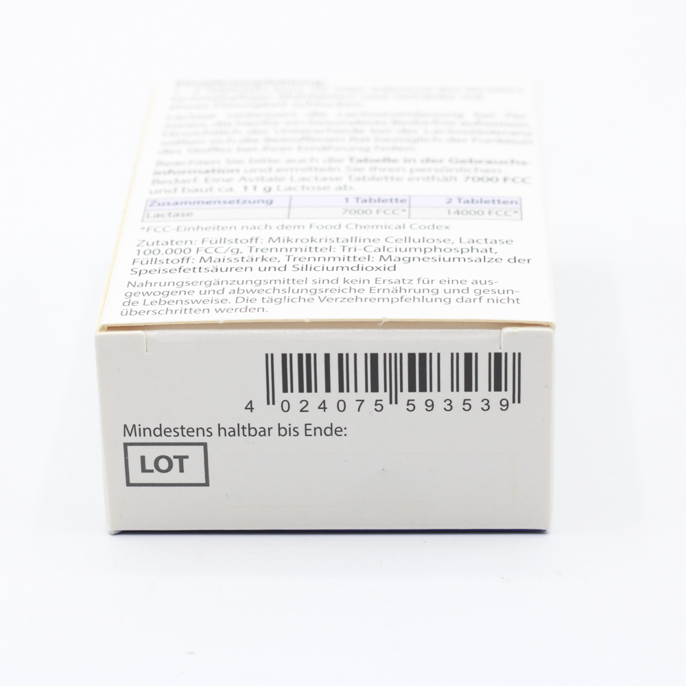 LACTASE 7.000 FCC Tabletten im Spender