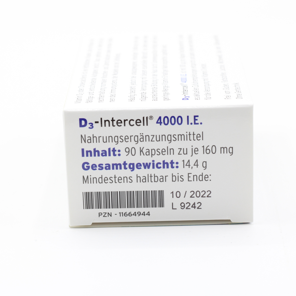 D3-INTERCELL 4.000 I.E. Kapseln