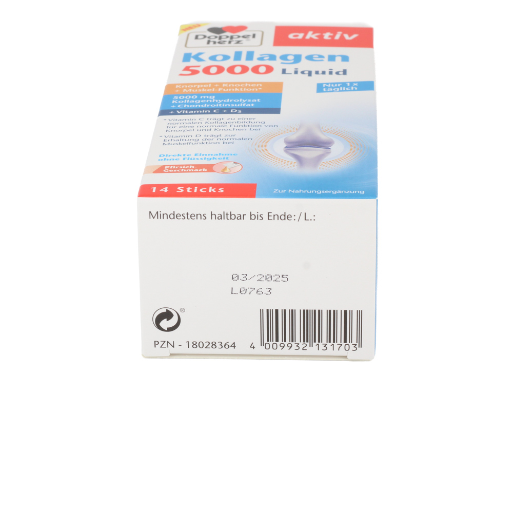 DOPPELHERZ Kollagen 5000 Liquid Sticks