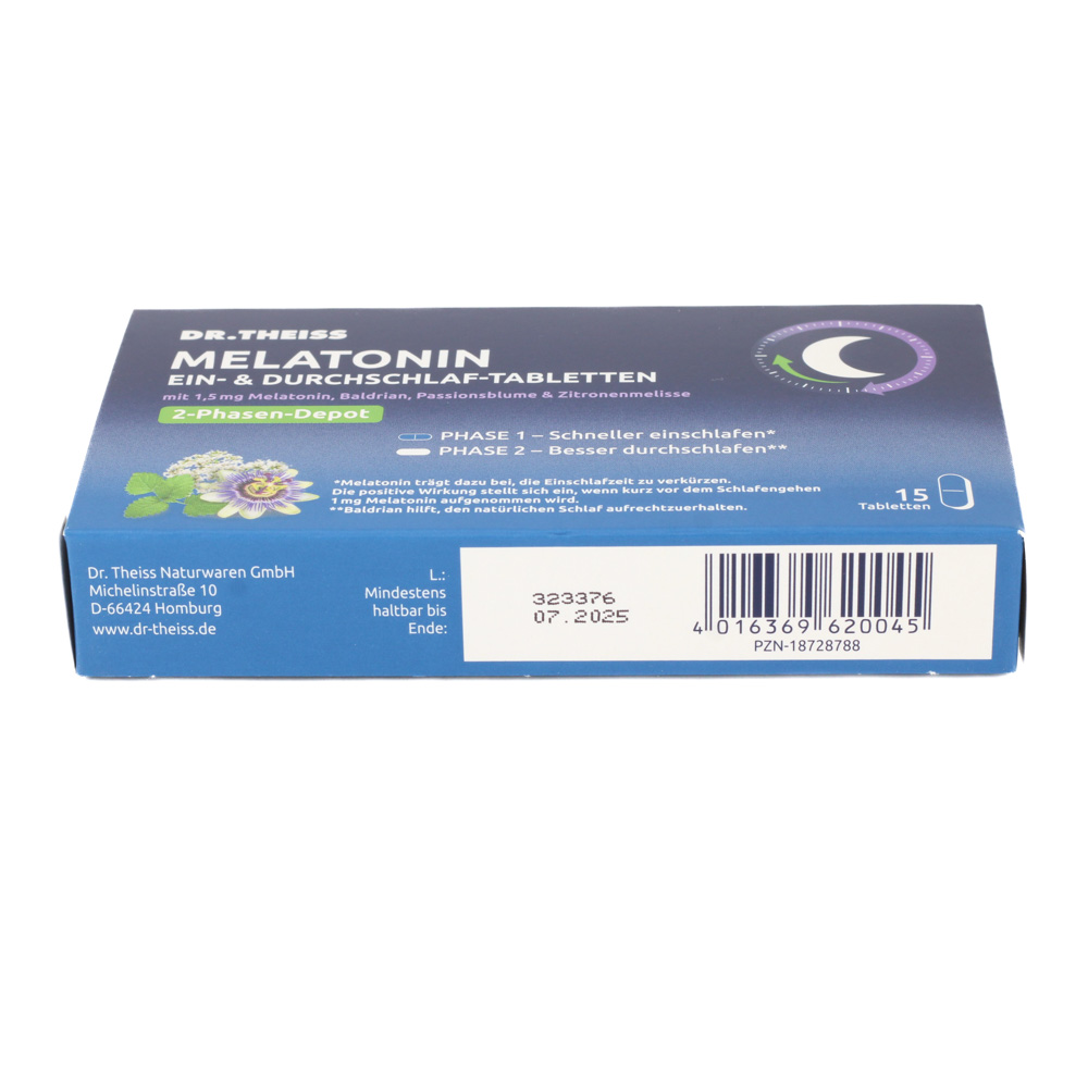 DR.THEISS Melatonin Ein- & Durchschlaf-Tabletten