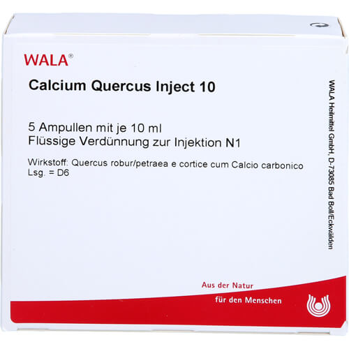 CALCIUM QUERCUS Inject 10 Ampullen