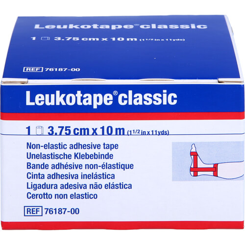 LEUKOTAPE Classic 3,75 cmx10 m rot