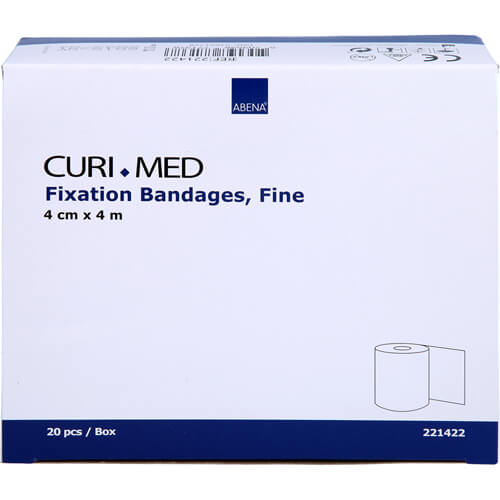 MULLBINDEN elastisch 4 cmx4 m