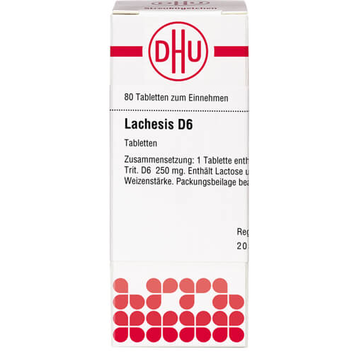 LACHESIS D 6 Tabletten