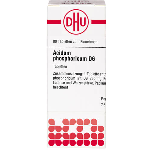 ACIDUM PHOSPHORICUM D 6 Tabletten