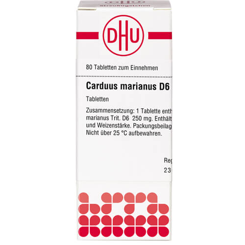 CARDUUS MARIANUS D 6 Tabletten