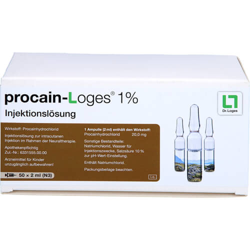 PROCAIN-Loges 1% Injektionslösung Ampullen