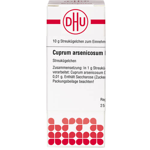CUPRUM ARSENICOSUM D 12 Globuli