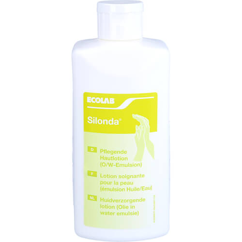 SILONDA Hautpflege Lotion Spenderflasche