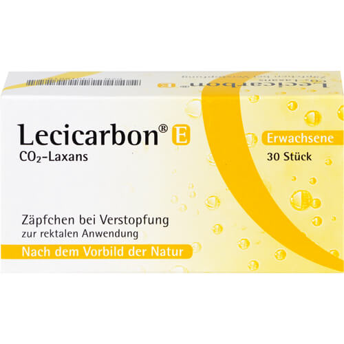 LECICARBON E CO2 Laxans Erwachsenensuppositorien