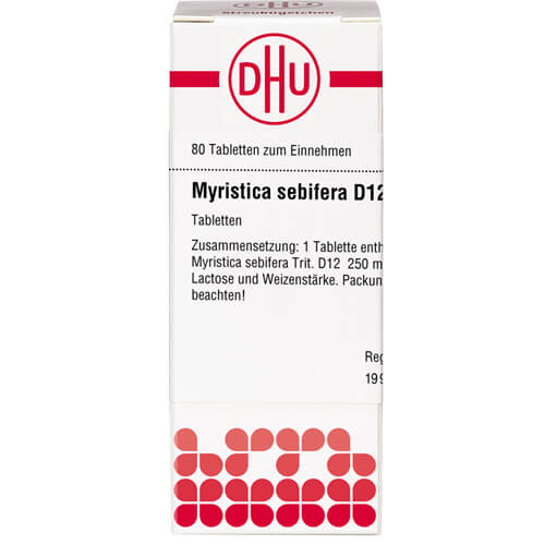 MYRISTICA SEBIFERA D 12 Tabletten
