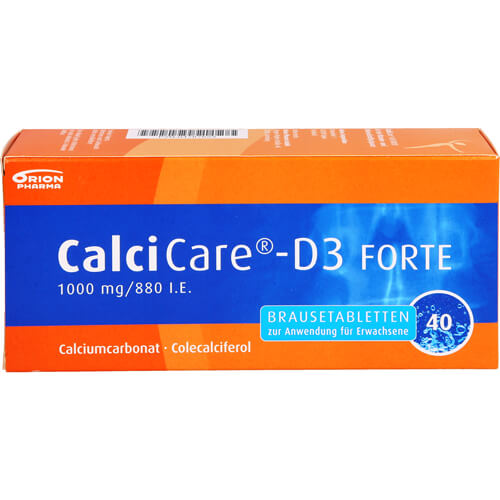 CALCICARE D3 forte Brausetabletten