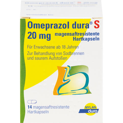 OMEPRAZOL dura S 20 mg magensaftresist.Hartkapseln