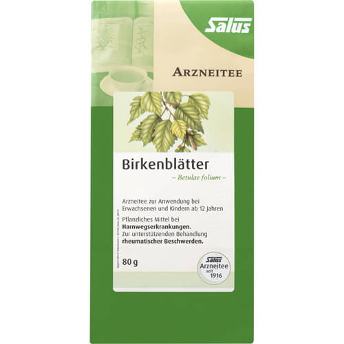 BIRKENBLÄTTER Tee Bio Betulae folium Salus