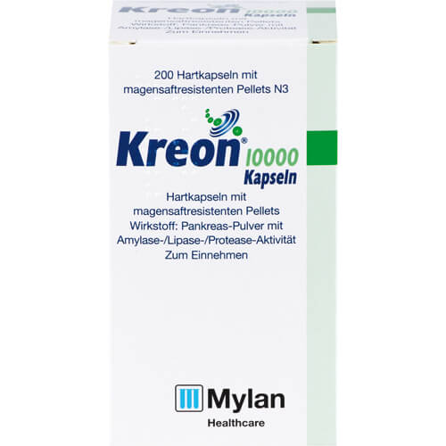 KREON 10.000 Hartkps.m.magensaftr.überz.Pellets