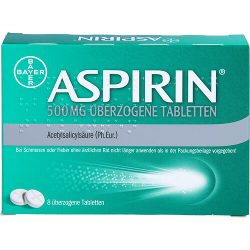 ASPIRIN 500 mg überzogene Tabletten