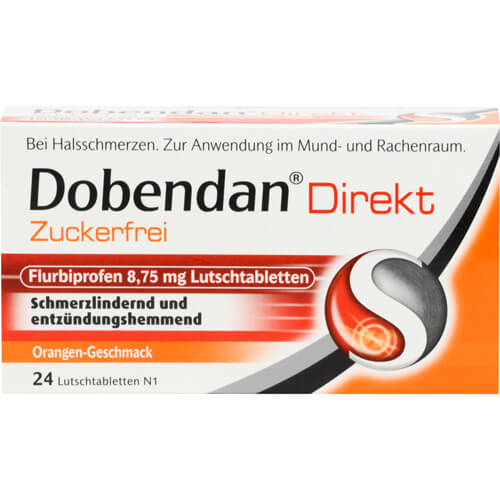 DOBENDAN Direkt zuckerfrei Flurbiprofen 8,75mg Lut