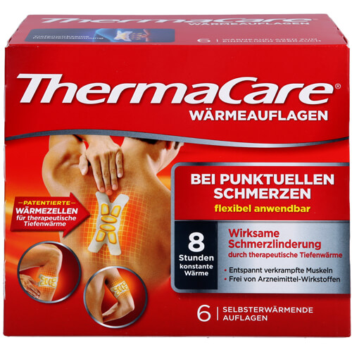 THERMACARE bei punktuellen Schmerzen Wärmeauflagen
