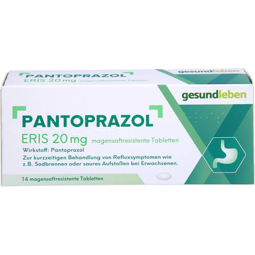 PANTOPRAZOL Eris 20 mg magensaftres.Tabletten