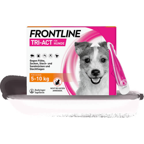 FRONTLINE Tri-Act Lsg.z.Auftropfen f.Hunde 5-10 kg