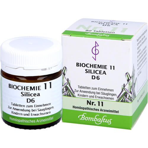 BIOCHEMIE 11 Silicea D 6 Tabletten