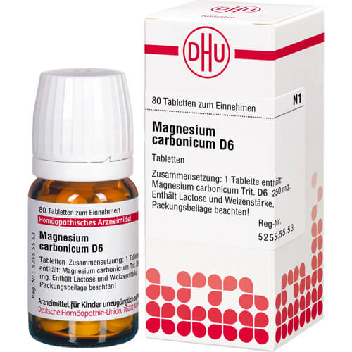 MAGNESIUM CARBONICUM D 6 Tabletten