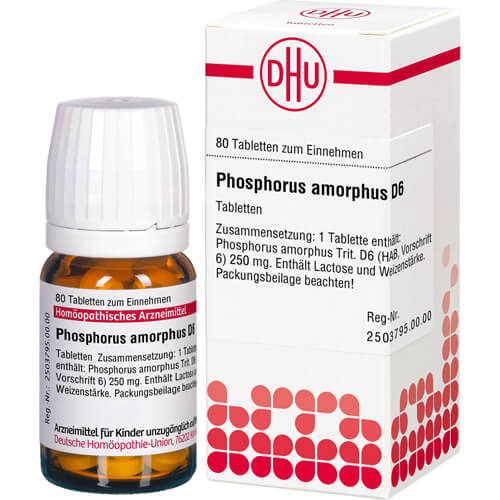 PHOSPHORUS AMORPHUS D 6 Tabletten